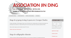 Desktop Screenshot of jinding.fr